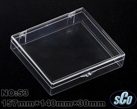 157mm×140mm×30mm 透明塑膠盒
